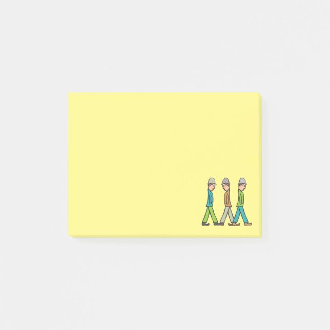 Lowry Matchstick Manar Post-it Block (Framsida)