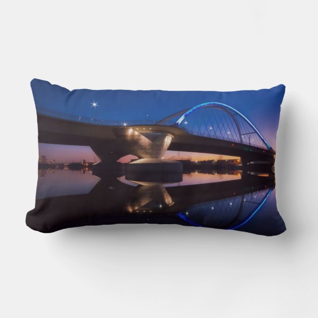 Lowry solnedgång lumbarkudde (Framsida)