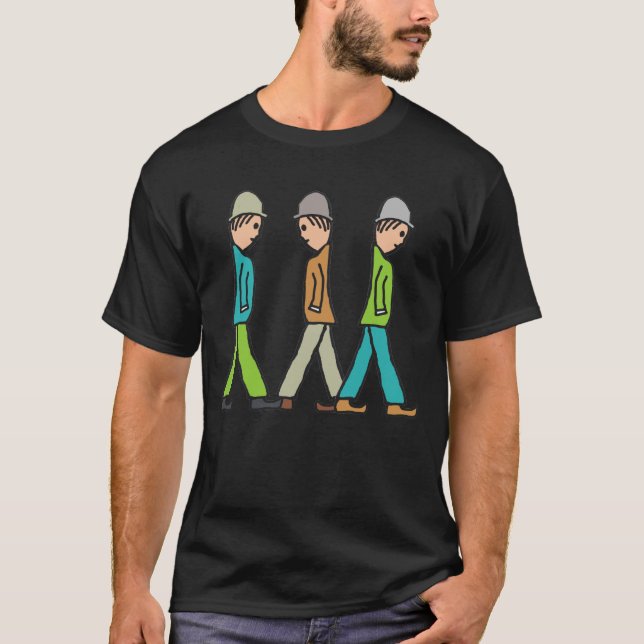 Lowry stick figur t shirt (Framsida)