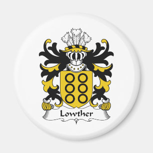 Lowther familjvapensköld magnet