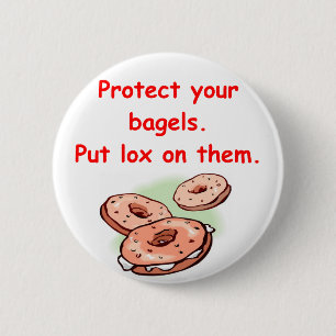 lox och baglar knapp
