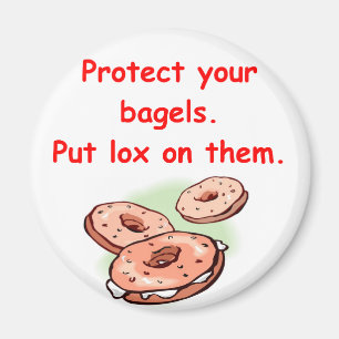 lox och baglar magnet