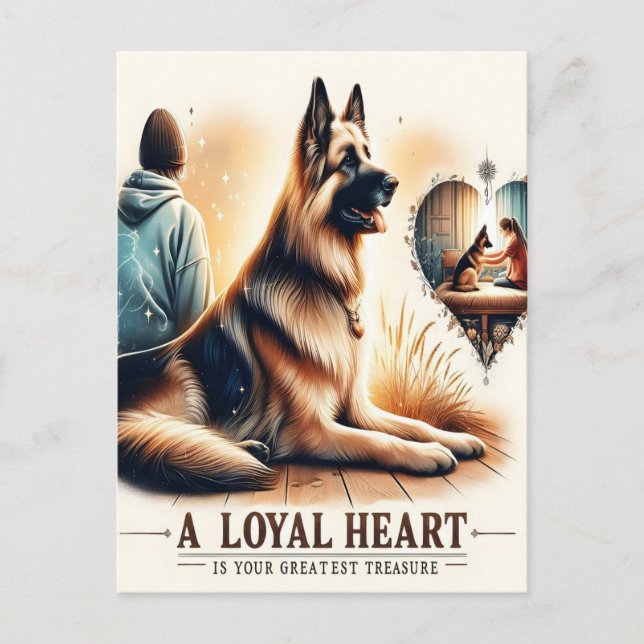 Loyal Assion vid Sunset Vykort (Framsida)