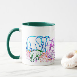 Loyal Elephants Mugg