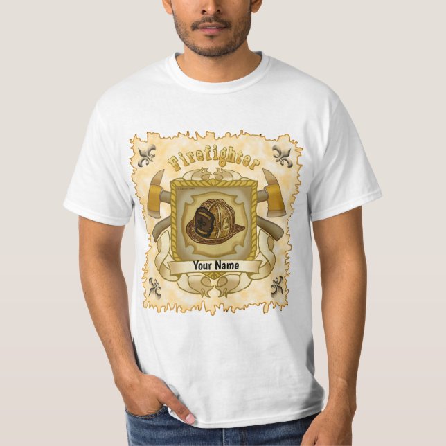 Loyal Firefighter t-shirt (Framsida)