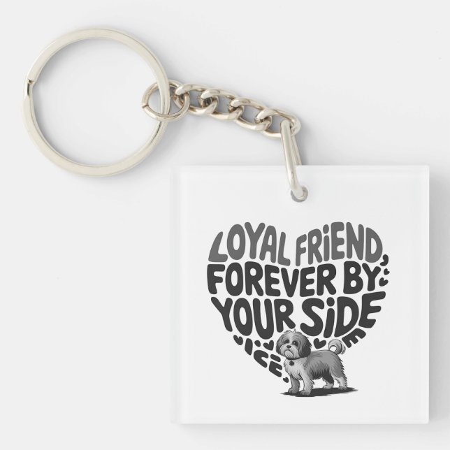 Loyal Friend-Hund Assion Heart Design (Framsidan)