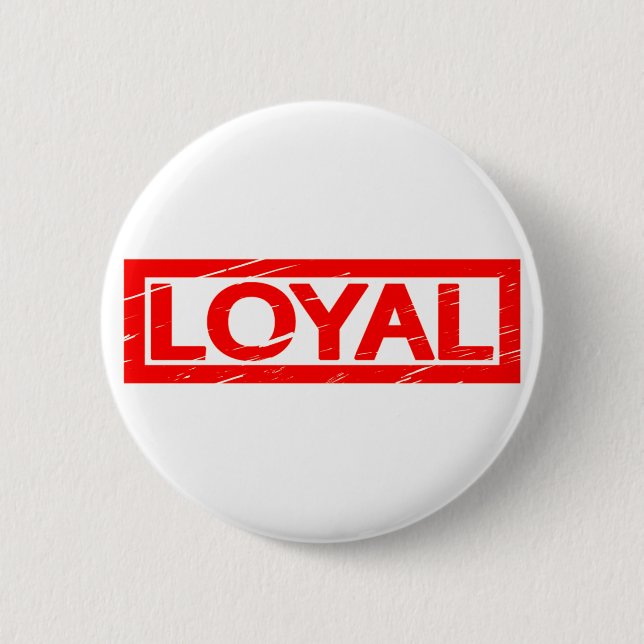 Loyal Frimärke Knapp (Framsida)