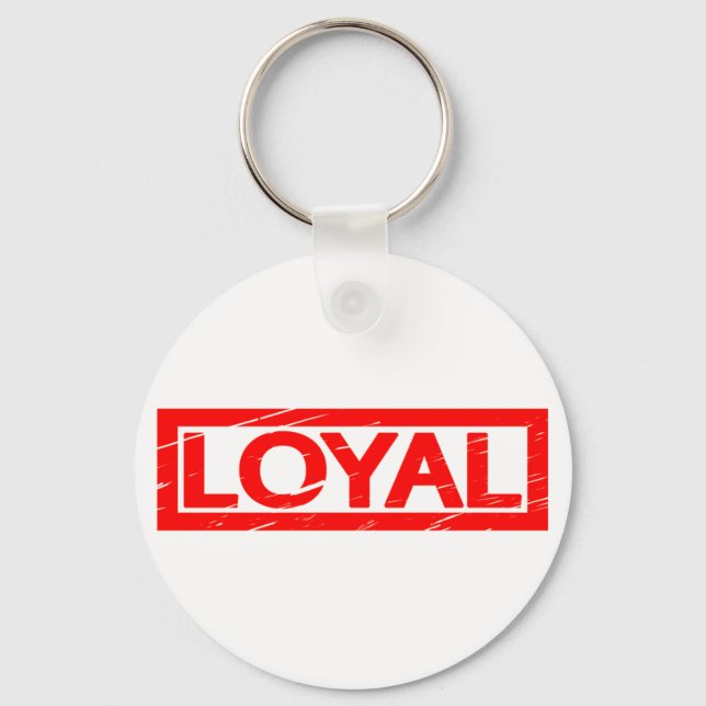 Loyal Frimärke Nyckelring (Framsida)