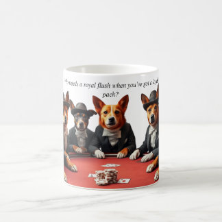 Loyal Pack – Poker Dogs Magic Morphing Mug Magisk Mugg