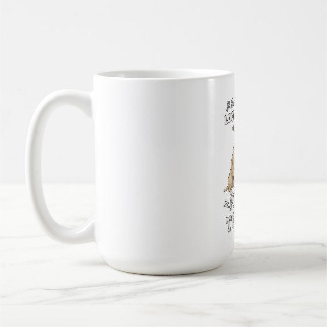 Loyal Pit Bull Terrier Advocate  Kaffemugg (Vänster)