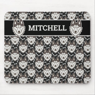 Loyal Siberian husky Arktis Sled Hund Pet Puppy Musmatta