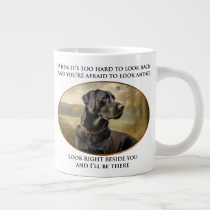 Loyal Svart lab Jumbo Mugg