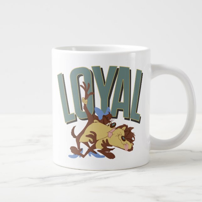Loyal Tasmanian Hon-Djävulen och TAZ™ Jumbo Mugg (Höger)