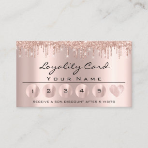 Loyalik 6 Professioneller Estheticiska Ron Heart Visitkort