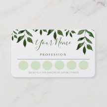 Loyality-Affärskort