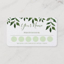 Loyality-Affärskort Visitkort