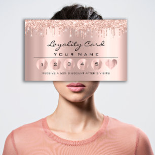 Loyaliy 6 Esthetician MAKEUP Ro Drivrutiner Hjärt Visitkort