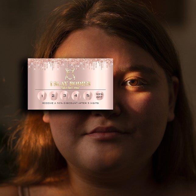 Loyaliy 6 Kroppsskulpteringsdrivrutiner Ro Logotyp Visitkort (Loyaliy 6 Body Sculpting Drips Rose Logo Business Card)