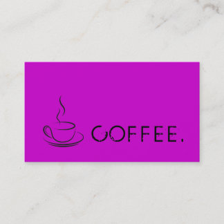 Loyalty-kaffe Slår djupa Magentans bakgrund Lojalitetskort