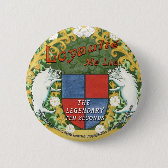 Loyaulté mig ljuger emblem knapp (Framsida)