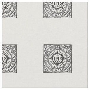 Loyola Christogram Tyg