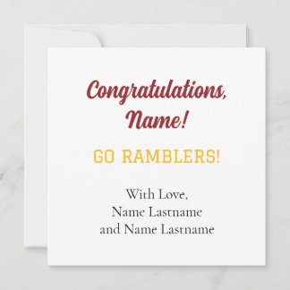 Loyola Universiteten Chicago LUC Gift Card Kort