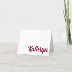 Loyola Universiteten Chicago Personlig Note Card Tack Kort