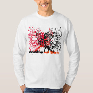 Lp-exklusiven Inked den långa utslagsplatsen Tee Shirt