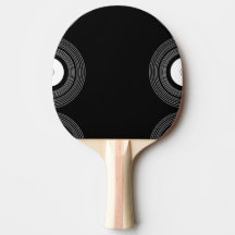 Lp vinyl på svart