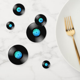 LP Vinyl Record Personlig Confetti