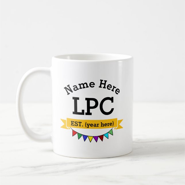 LPC-mugg Auktoriserad rådgivare  Kaffemugg (Vänster)