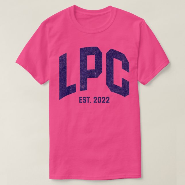 LPC Studenten 202, rådgivare för licensierad Profe T Shirt (Design framsida)