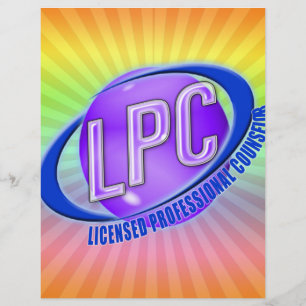 LPC SWOOSH LOGOTYP LICENSED PROFESSIONELL COUNSELO