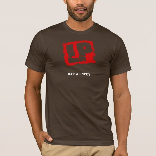 lpemblem rått & Uncut Tee (Framsida)