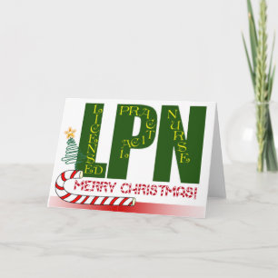 LPN CHRISTMAS LICENSED PRAKTISK NURSE HELGKORT