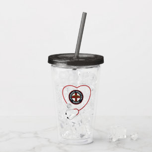 LPN I Kärlek, akrylisk påfyllare Take Away Mugg