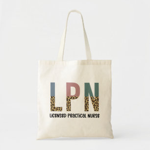 LPN-licensierad praktisk sjuksköterska i LPN Stud Tygkasse