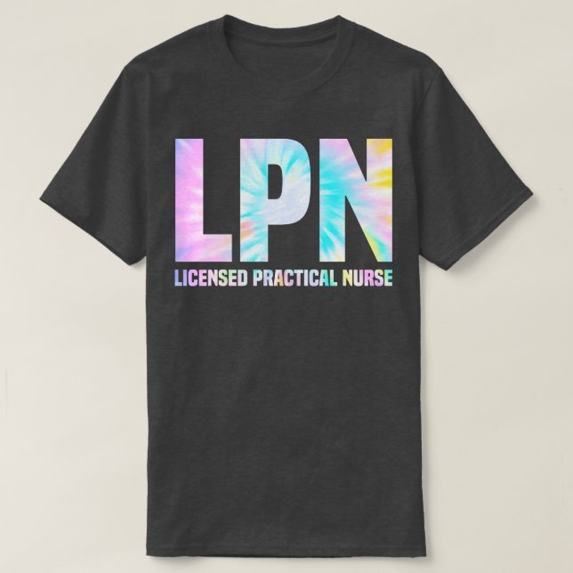 LPN-licensierad praktisk sjuksköterska T Shirt (Design framsida)