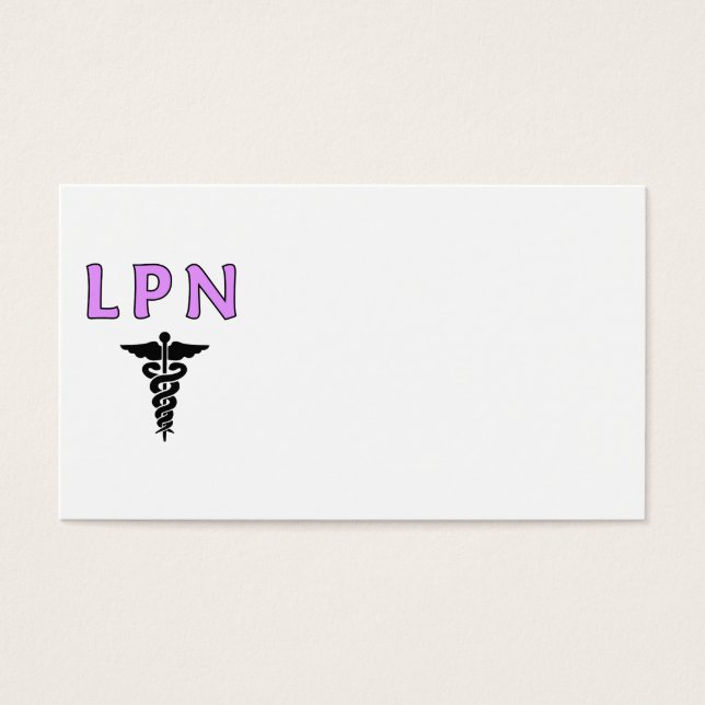 LPN Medical Visitkort (Framsidan)