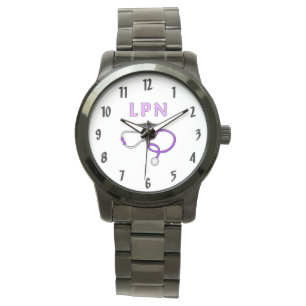 LPN Nurse Stethoscope Watch Armbandsur