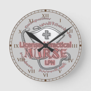 LPN sjuksköterska Axiom Rund Klocka