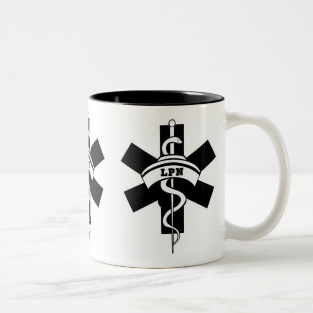 LPN-sjuksköterskor Kaffemugg (Höger)