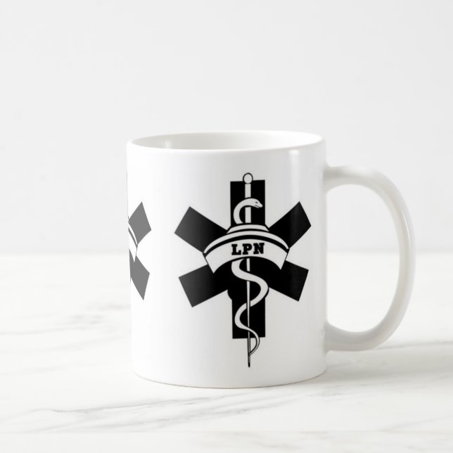 LPN-sjuksköterskor Kaffemugg (Höger)