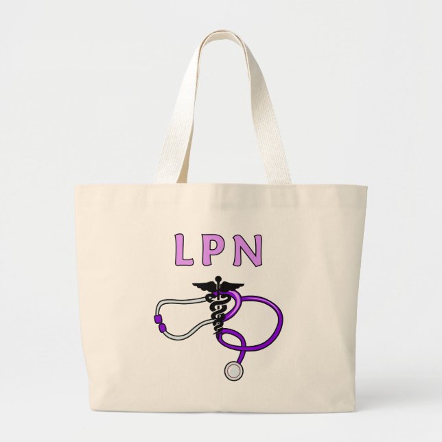 LPN-stetoskop Jumbo Tygkasse (Framsidan)