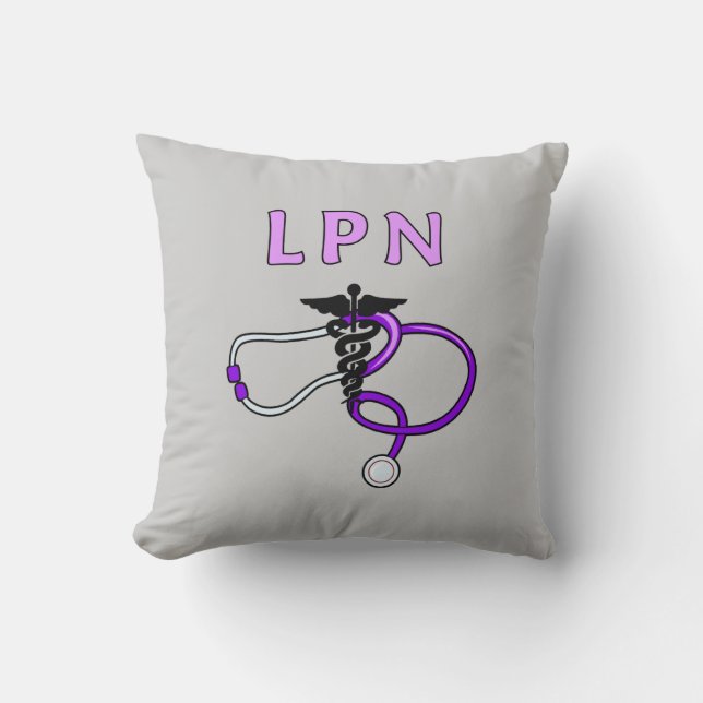 LPN-stetoskop Kudde (Framsida)