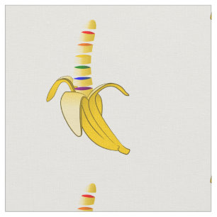 LQBQT Pride Humous Banana Tyg