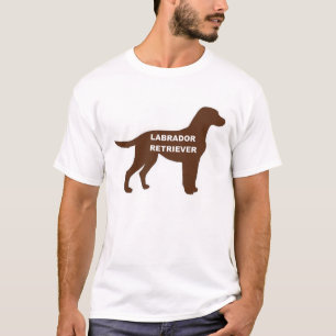 LR-chokladlabbet namn silhouette T Shirt