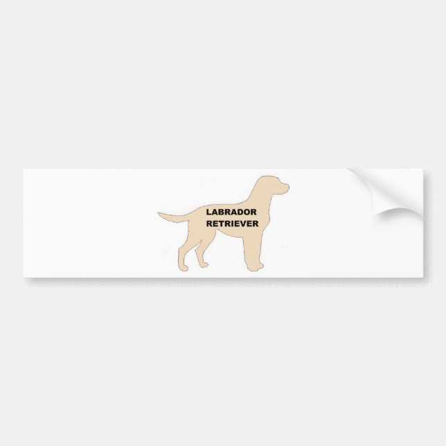 LR gult namn silhouette Bildekal (Framsidan)