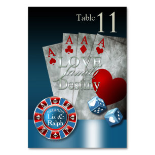 LR Las Vegas Deluxe TC-11 monaco blue & red Bordsnummer