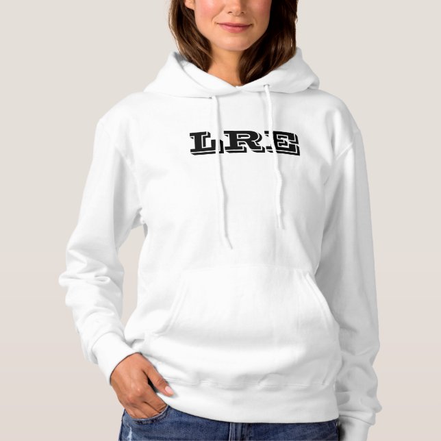 LRE Sjö Riverside Gods Hooded Sweatshirt T Shirt (Framsida)
